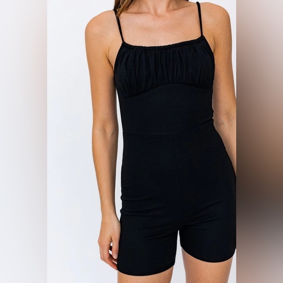 Le Lis Pants - Biker Short Romper